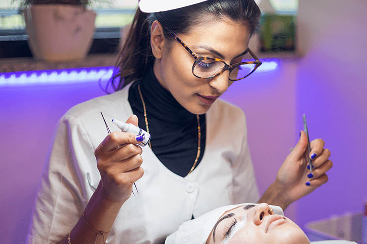 Wimpernverlängerung, Wimpernverdichtung, Wimpern, Lash Extensions